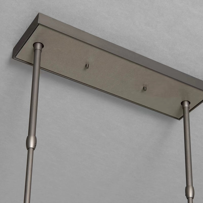 Oversize Post-modern Avant Art Irregular Metal Piece Chandelier for Living/Dining Room/Kitchen Island
