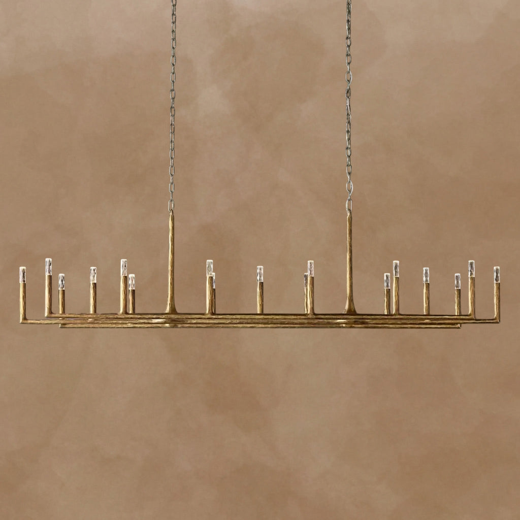 Thalen Forged Linear Chandelier
