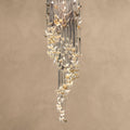 Modern Spiral Staircase Chandelier Ceiling Light Fixture for High Ceiling Living room/ Entryway