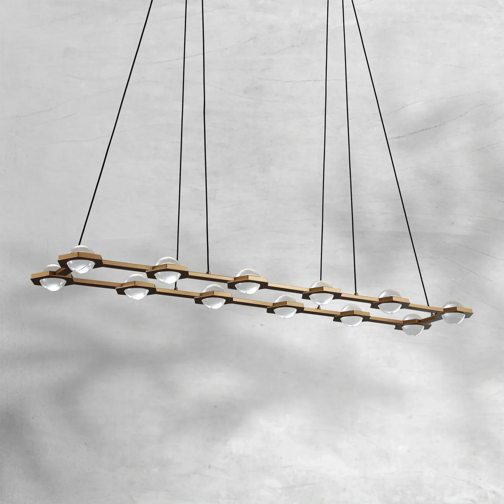Eclatamt Rectangular Chandelier 54"72"