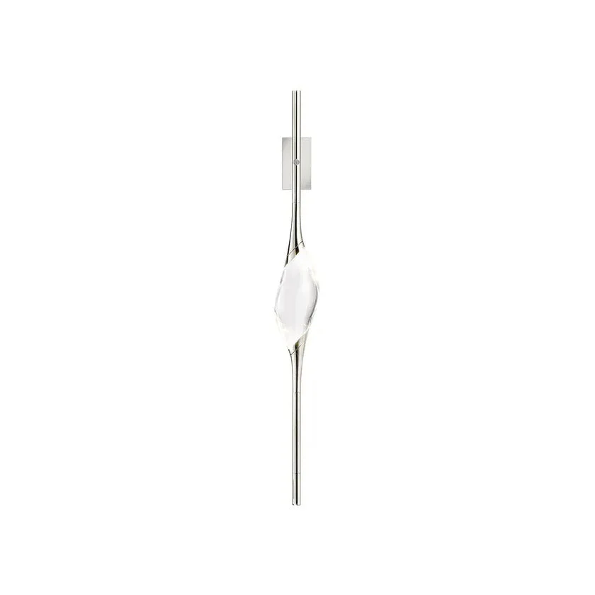 Riviko Aura Linear Crystal Wall Sconce - Background Shot
