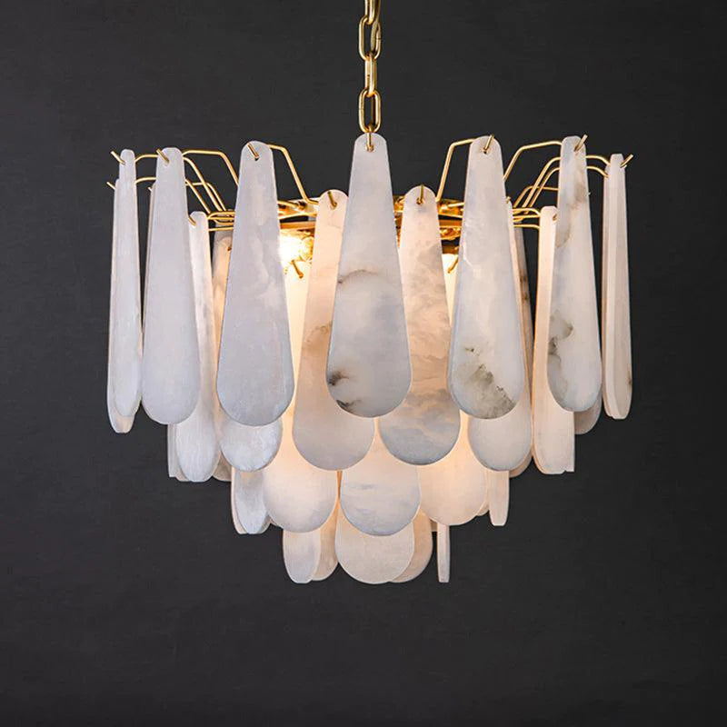 Deborah Alabaster Foyer Chandelier Lighting, Luxury Modern Lighting chandelier Riviko
