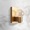 Riviko AuraSphere Modern Wall Sconce - Background Shot
