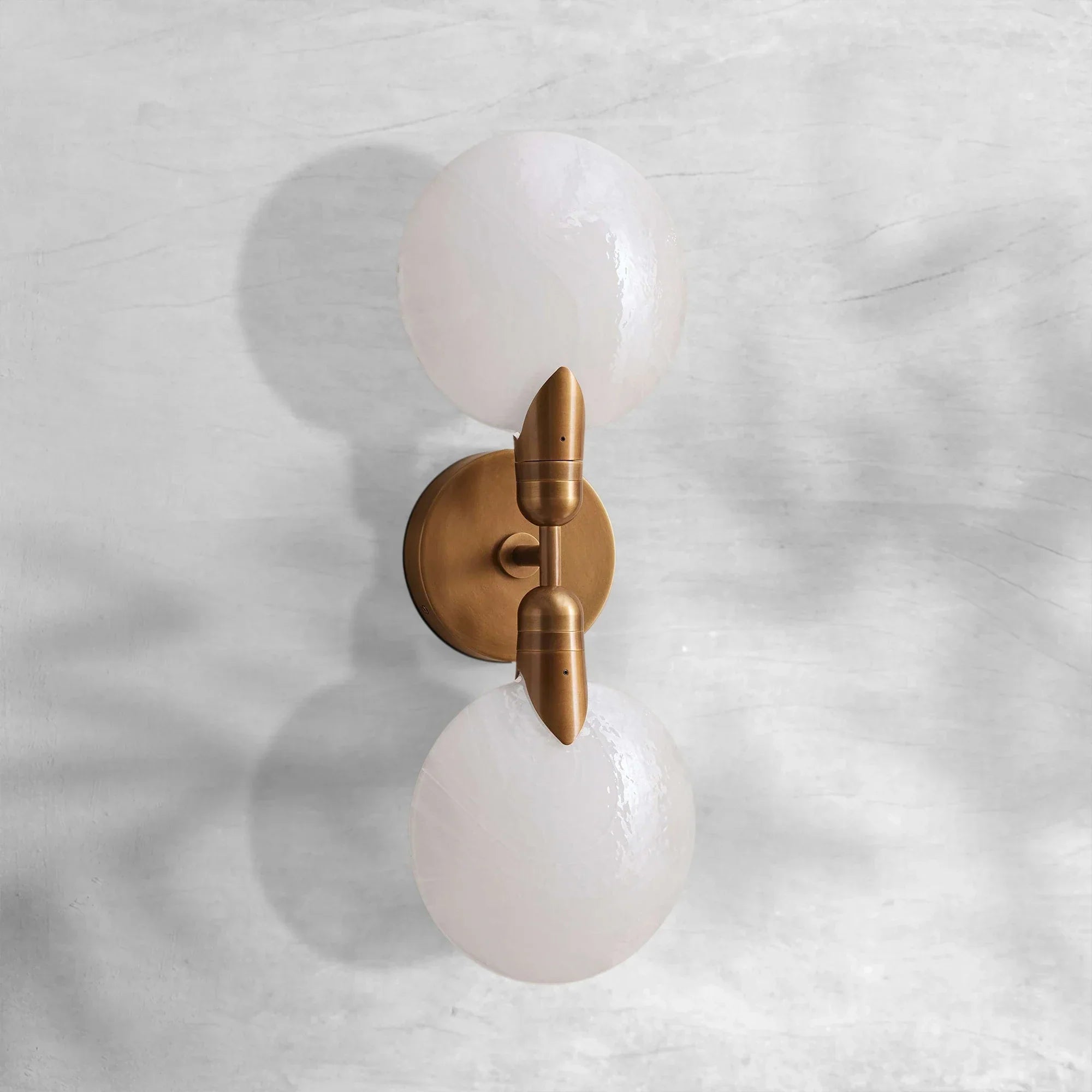 Riviko Petal Bloom Double Sconce - Background Shot