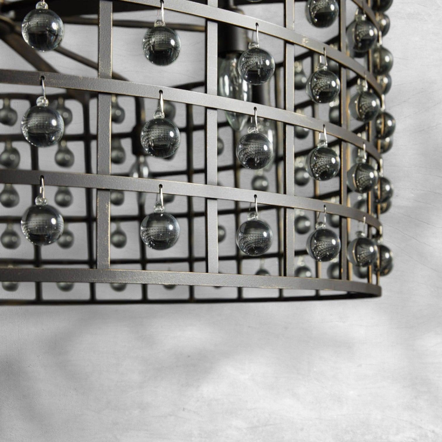 La Cage Round Chandelier 6/8/12 Light