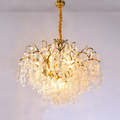 Riviko Gilded Branch Crystal Chandelier - Background Shot