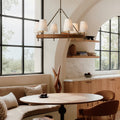 Hastings 6-Light Halo Chandelier