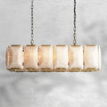 Harlew Calcite Rectangular Chandelier 42"