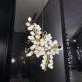 Light Luxury Nordic Creative Art Designer Pure White Grape Chandelier for Living/Dining Room Chandeliers Riviko A Style: D37.4"*H53.1"/105 Lights/35 kg Warm Light