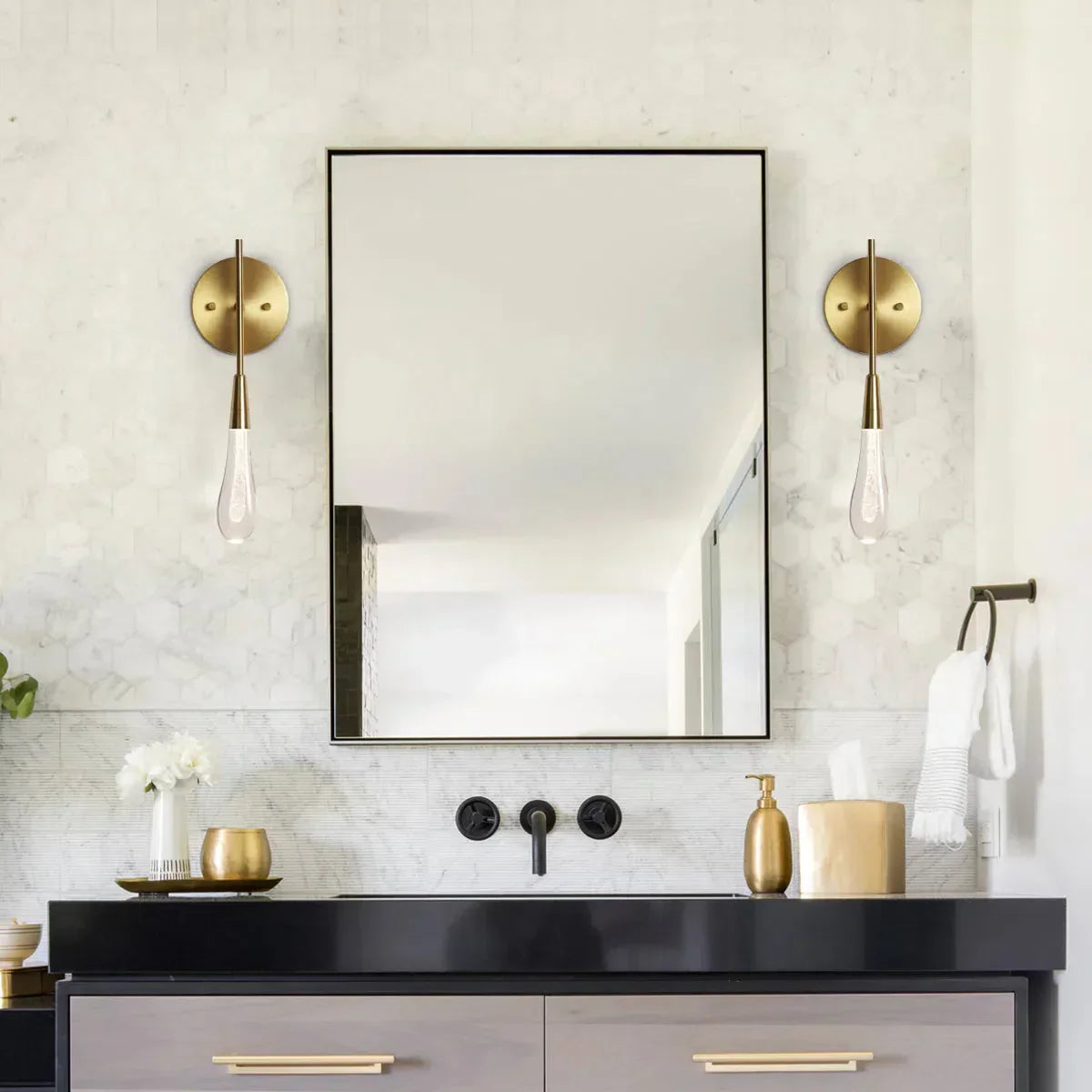 Soltaire Wall Sconce 5"W