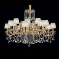 36 light gold large maria theresa chandeliers