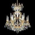 Riviko Regal Grandeur 12-Light Chandelier 32" - Background Shot