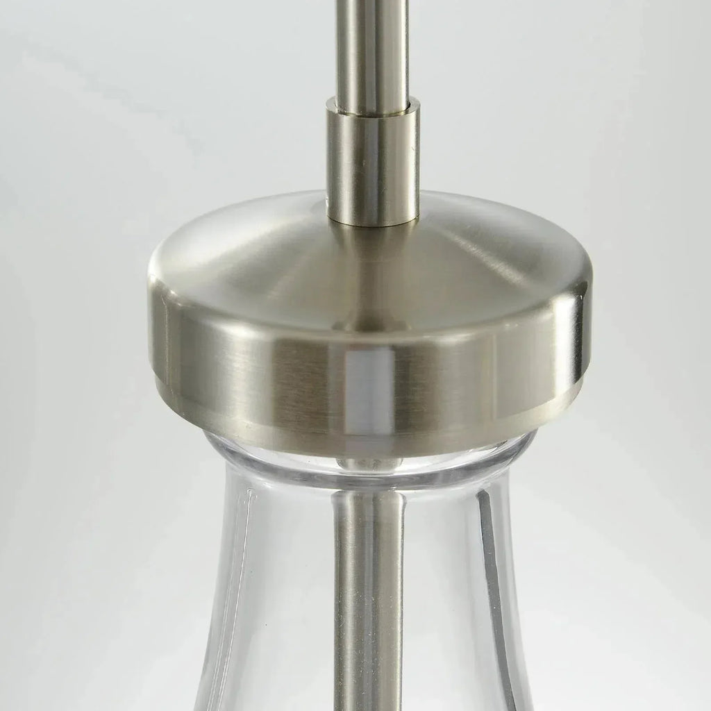 Soltaire Raindrop Round Chandelier 5 Lights 14"D