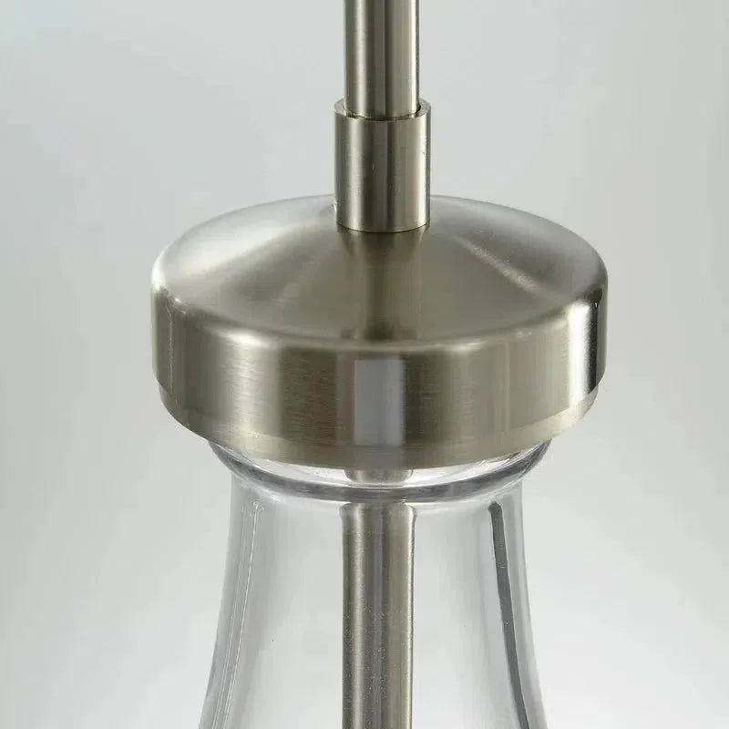 Soltaire Raindrop Round Chandelier 2-Light 5"
