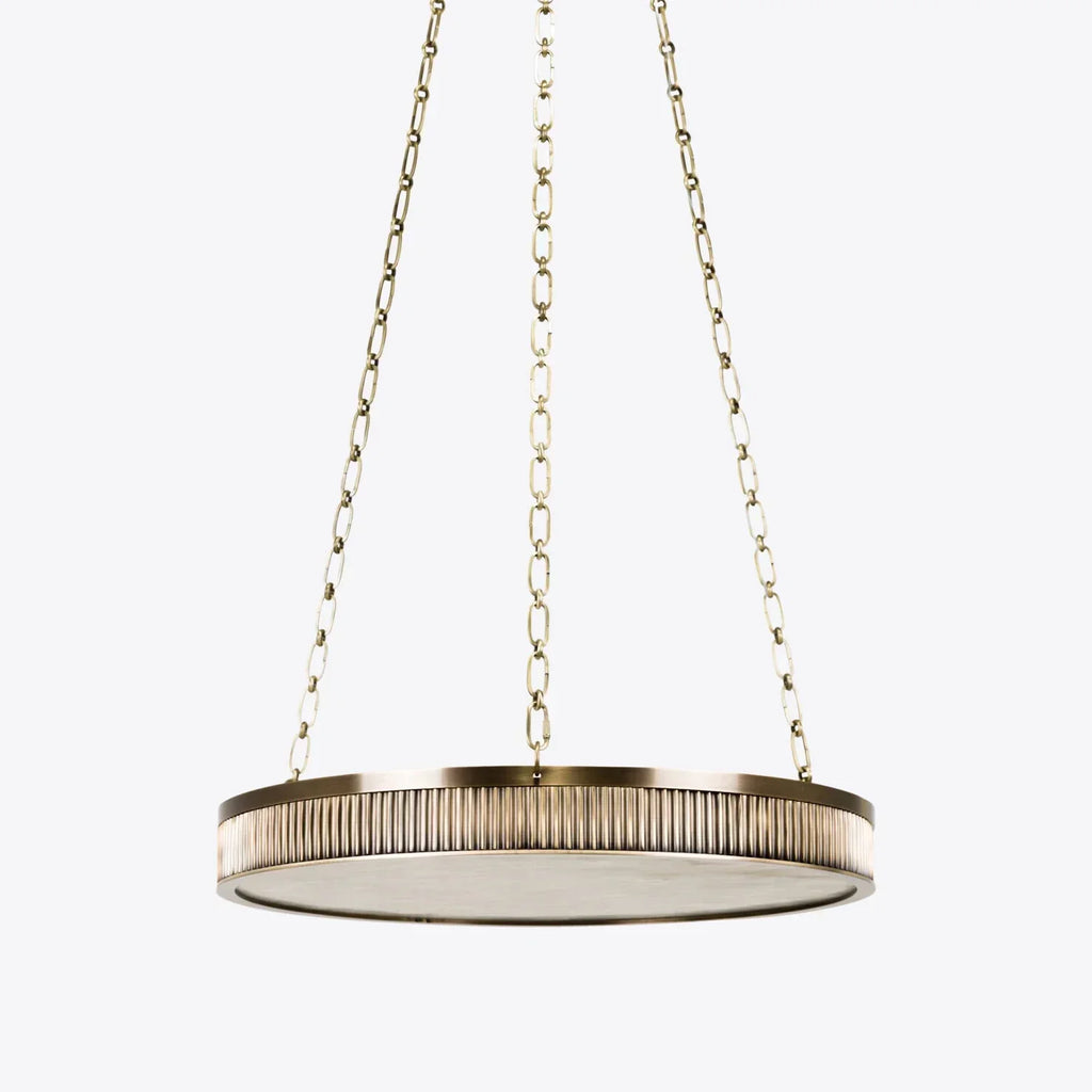 Chaplin Alabaster Plafonnier Chandelier