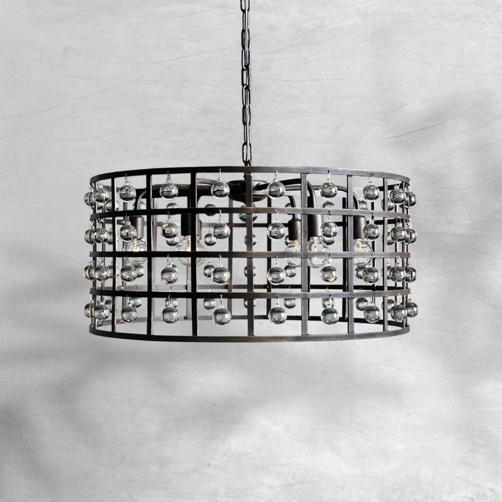 La Cage Round Chandelier 6/8/12 Light
