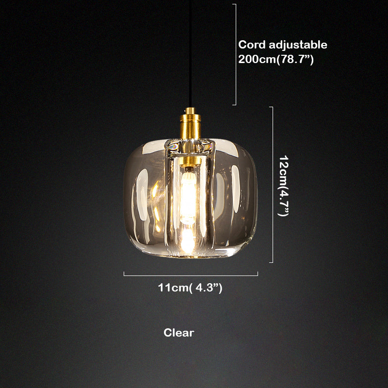 Riviko Cosmic Orb Crystal Pendant Lighting - Background Shot