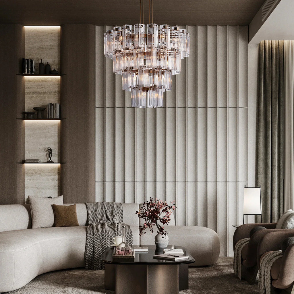 Delsie Round Chandelier 38''48''60''