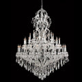 48 lights chrome maria chandelier