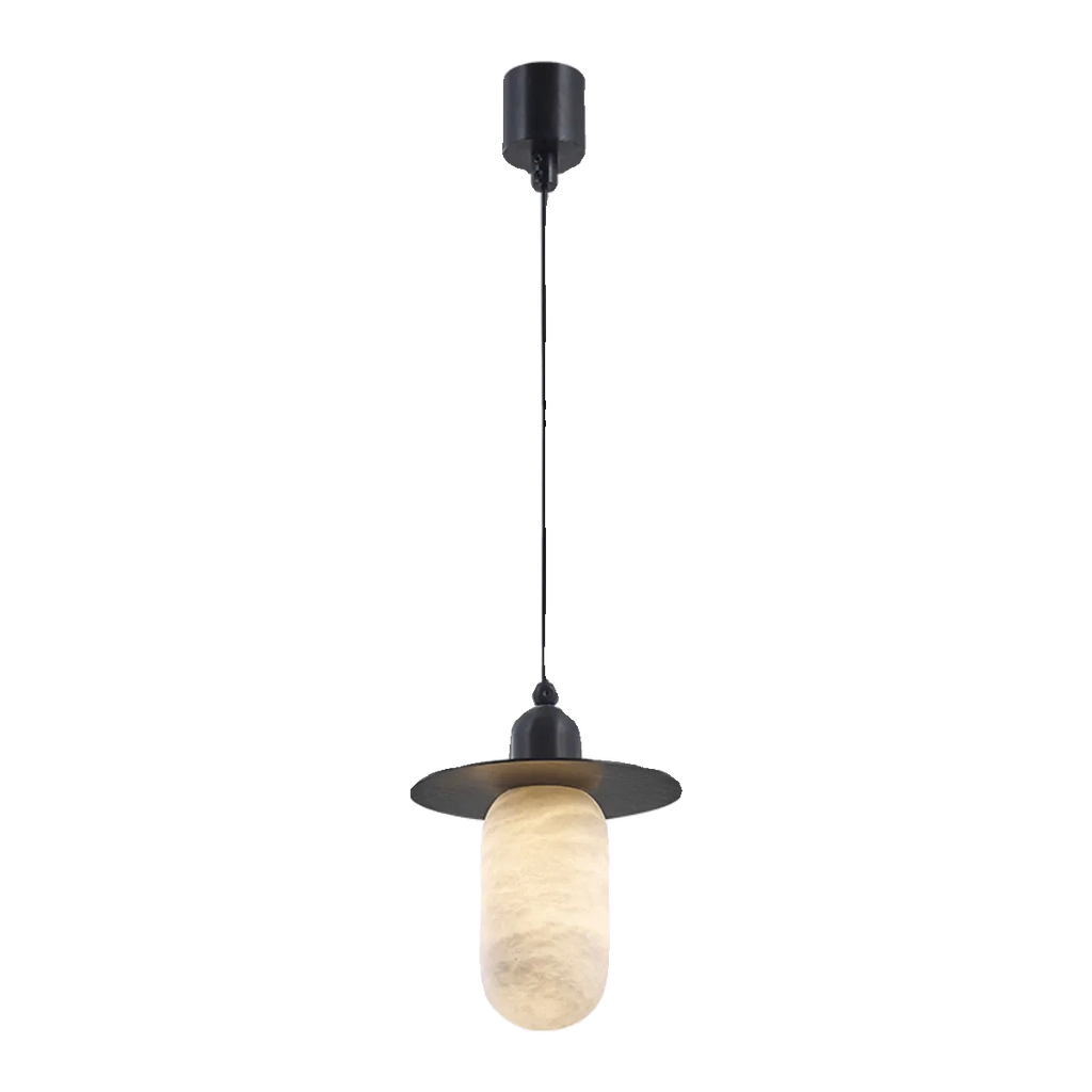 Nordic Alabaster and Brass Minimalist Pendant Light chandeliers for dining room,chandeliers for stairways,chandeliers for foyer,chandeliers for bedrooms,chandeliers for kitchen,chandeliers for living room Riviko Style A