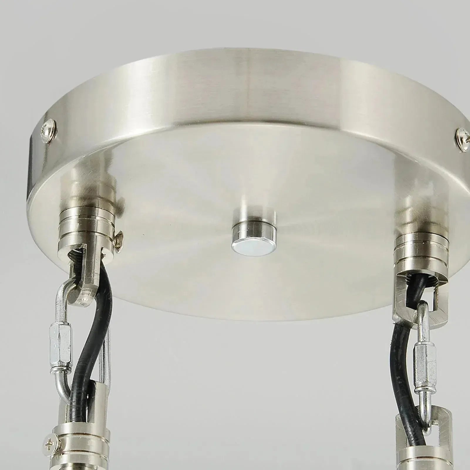 Soltaire Raindrop Round Chandelier 2-Light 5"