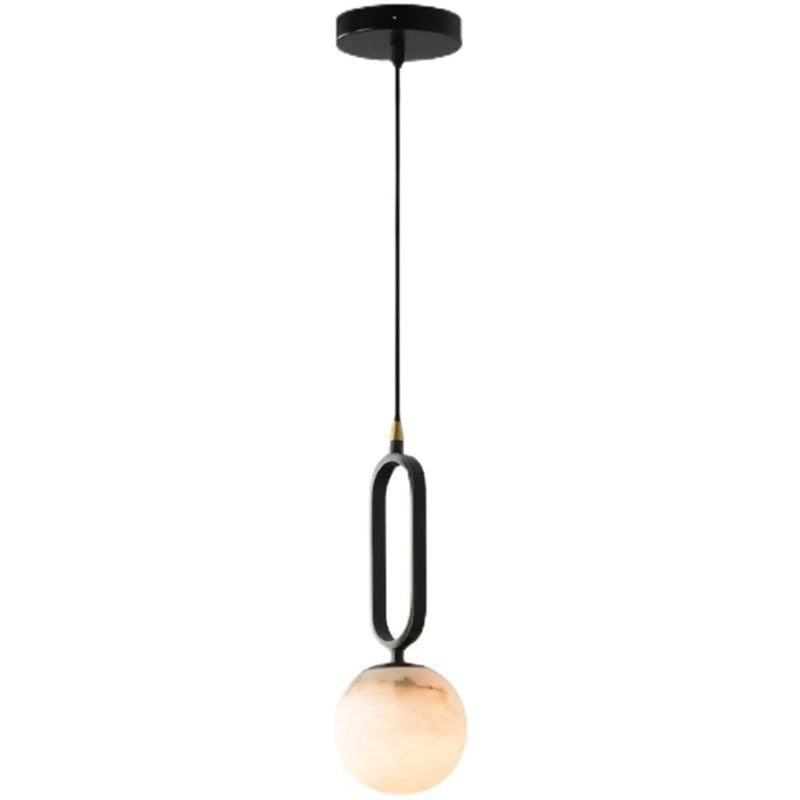 Alita Modern Alabaster Sphere Pendant Light For Bedroom Pendant Light Riviko