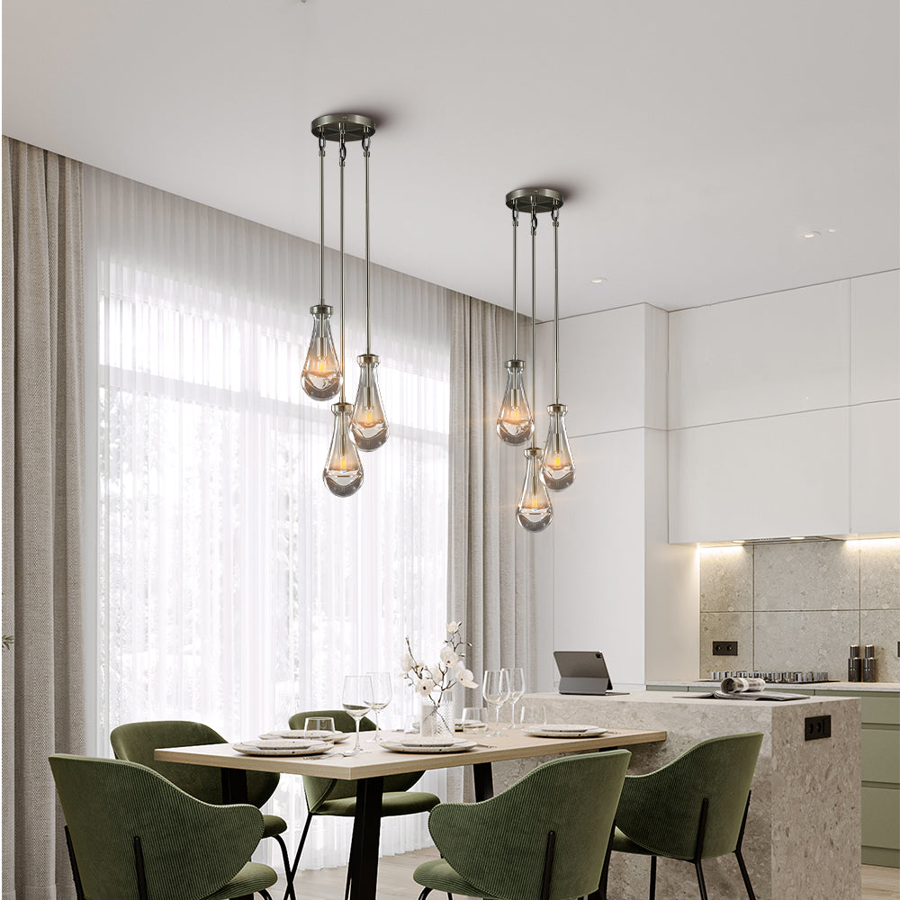Raine 3-Light Rod Round Chandelier