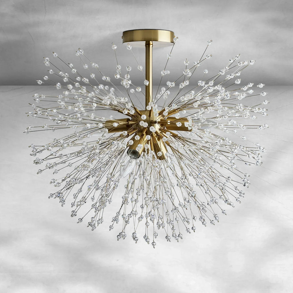 Lamer Lighting Stellar Bloom Flushmount - Background Shot