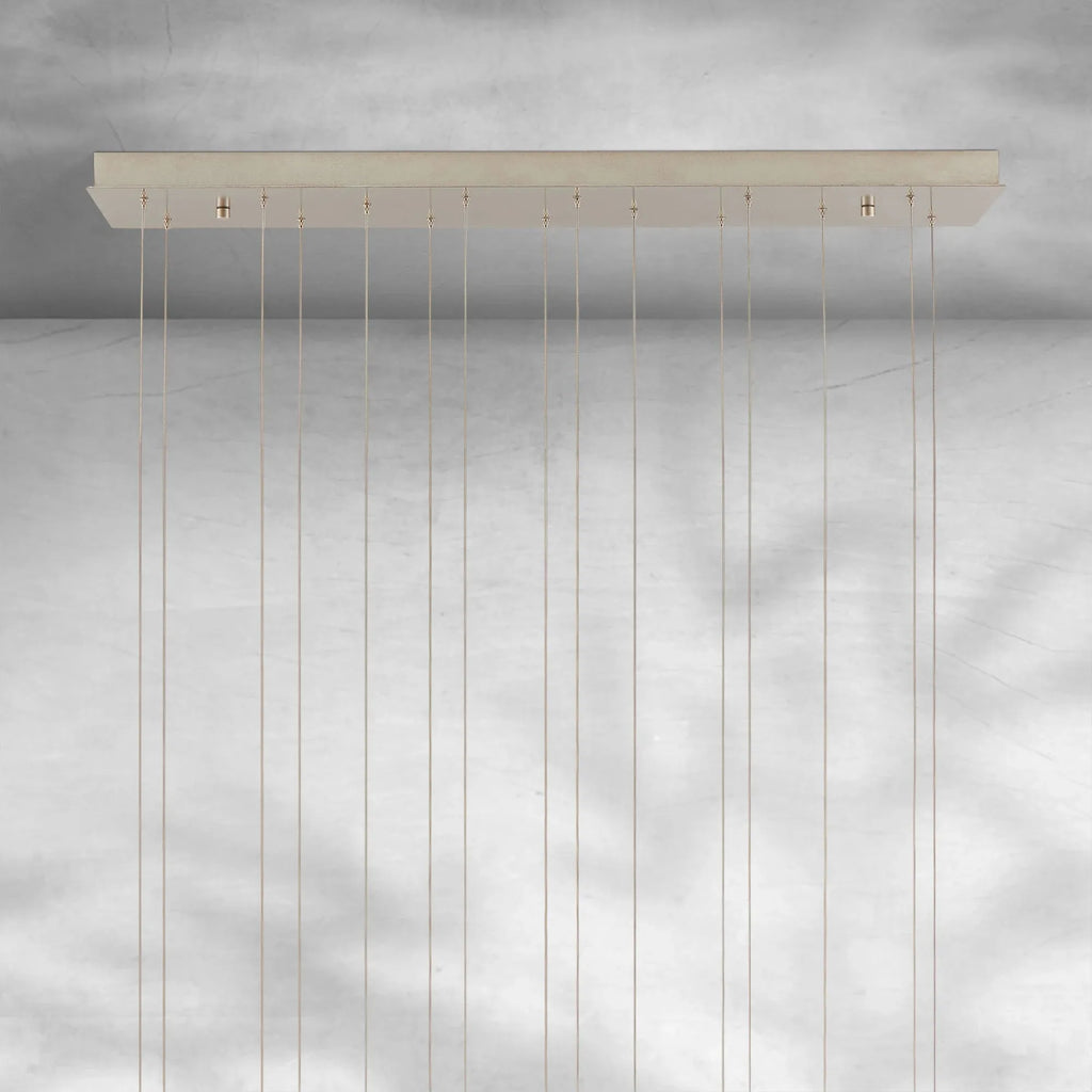 Edda Raindrop Linear Chandelier