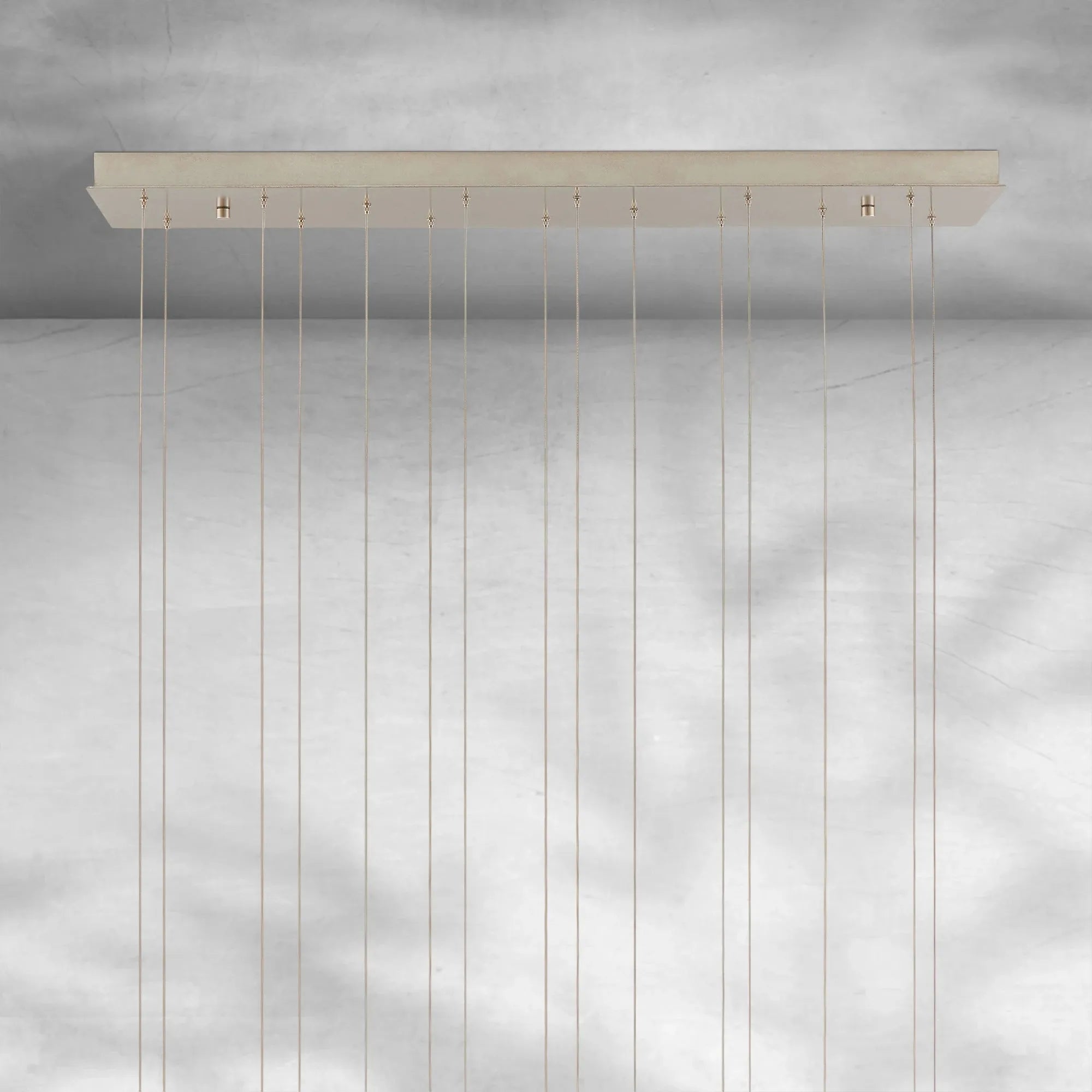 Edda Raindrop Linear Chandelier
