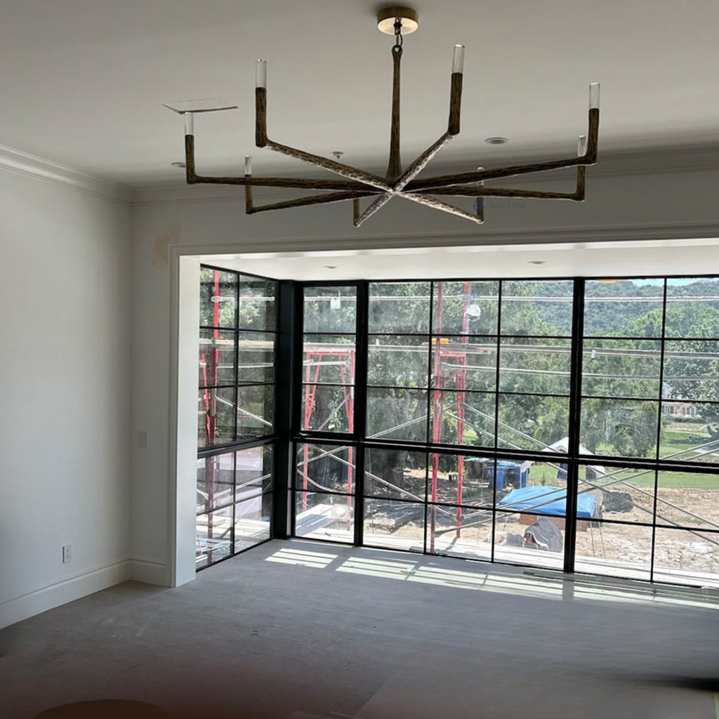 Thalen Forged Round Chandelier 36"48" 60" 72"