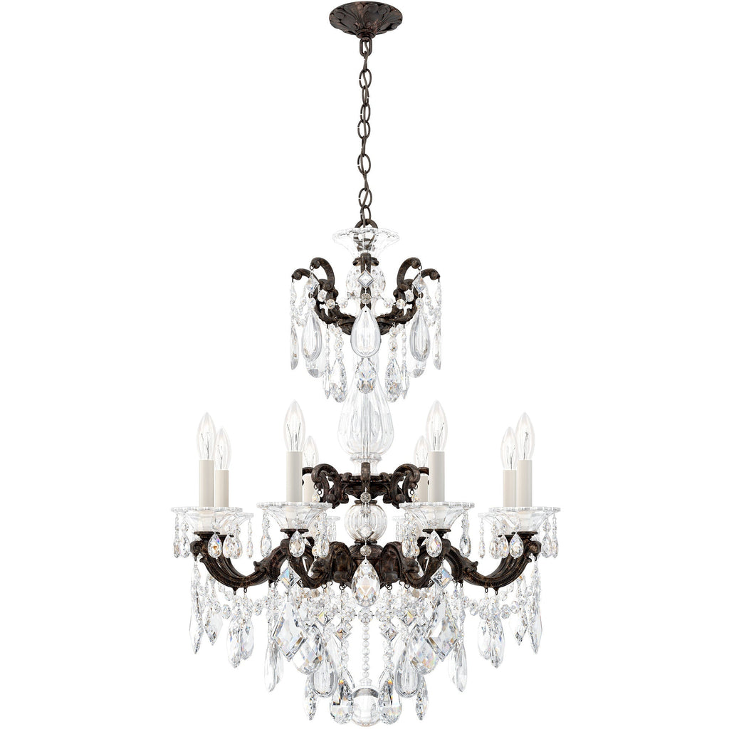 Riviko Regal Bloom Grand Chandelier - Background Shot