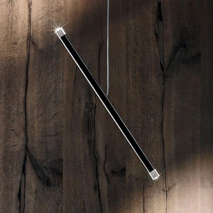 Riviko Linea Sculptural Rods Chandelier - Background Shot