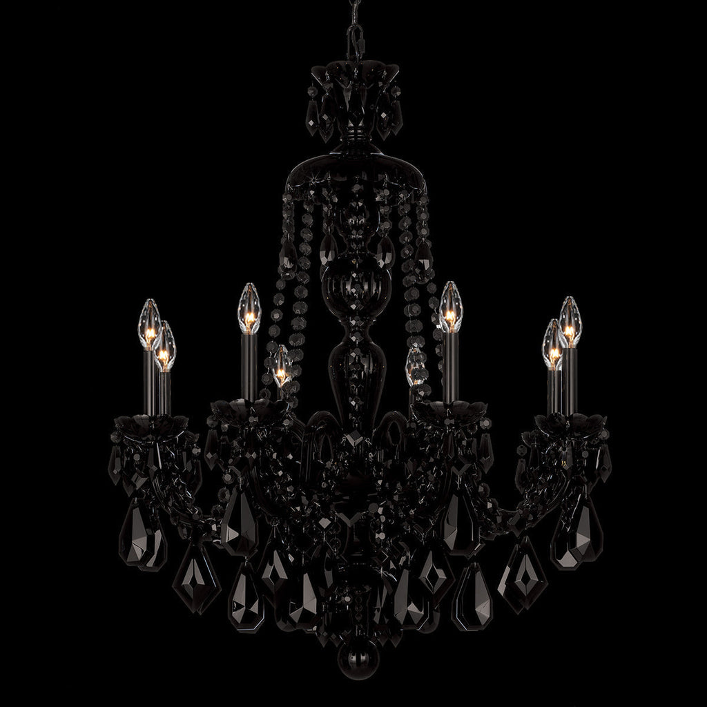 Riviko Regal Grandeur 8-Light Chandelier - Background Shot