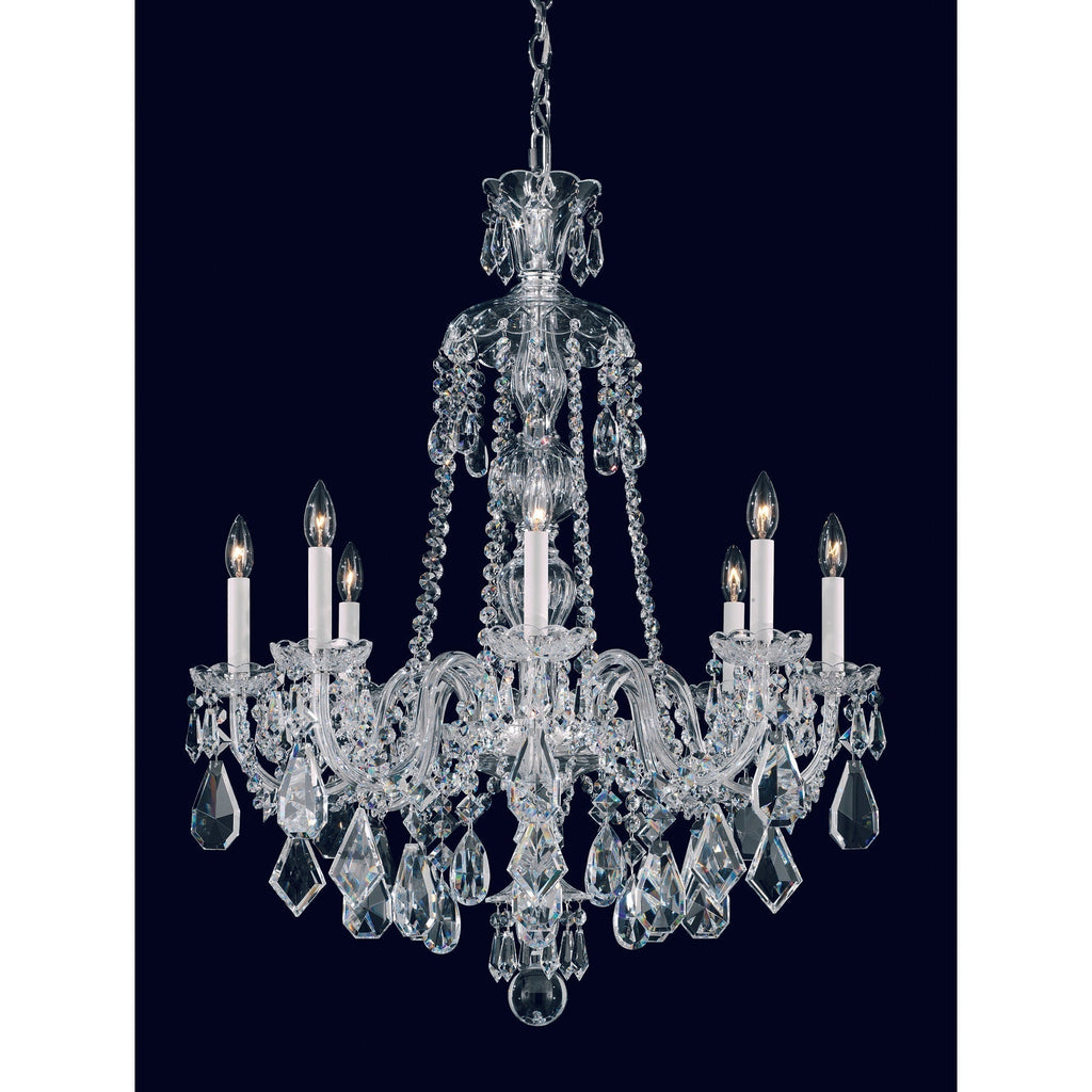 Riviko Regal Grandeur 8-Light Chandelier - Background Shot