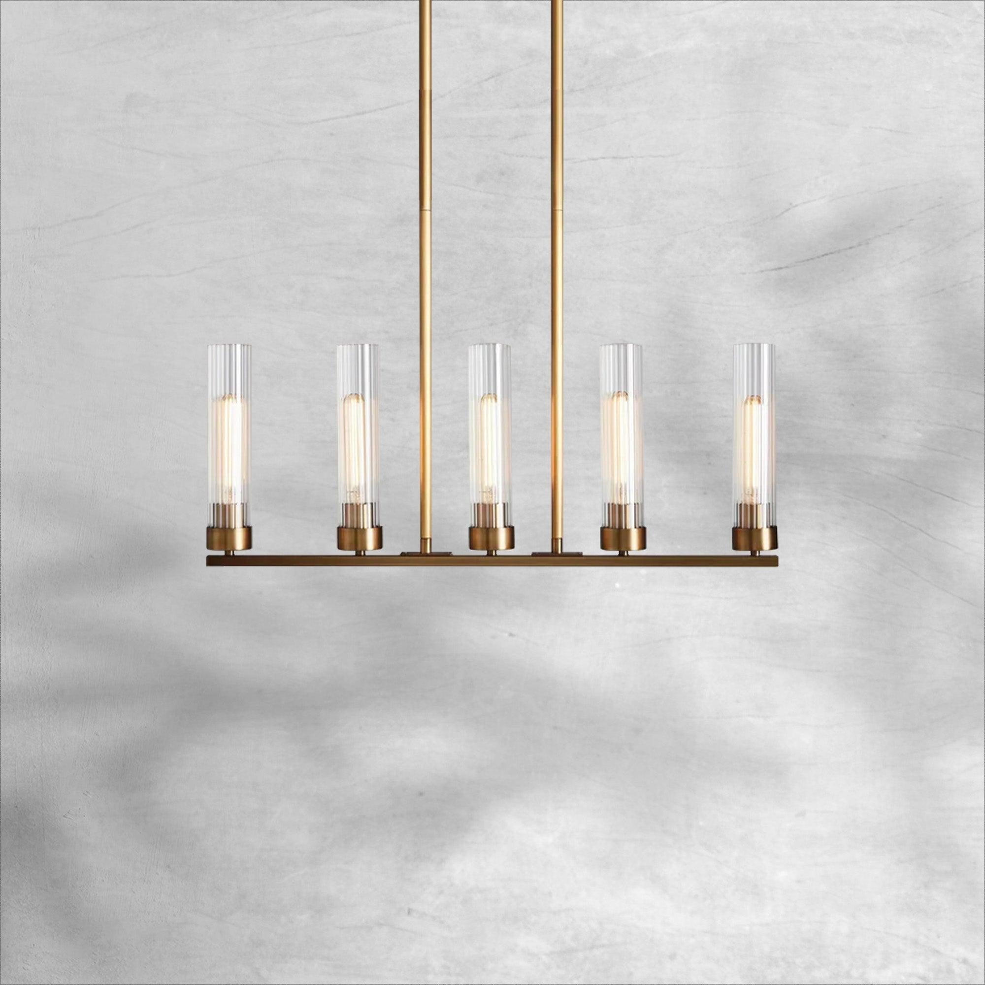 Andreas Linear Chandelier 5/7/8 Light