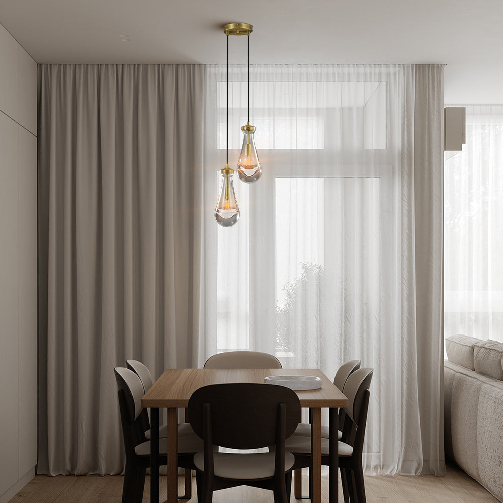 Raine 2-Light Cord Round Chandelier