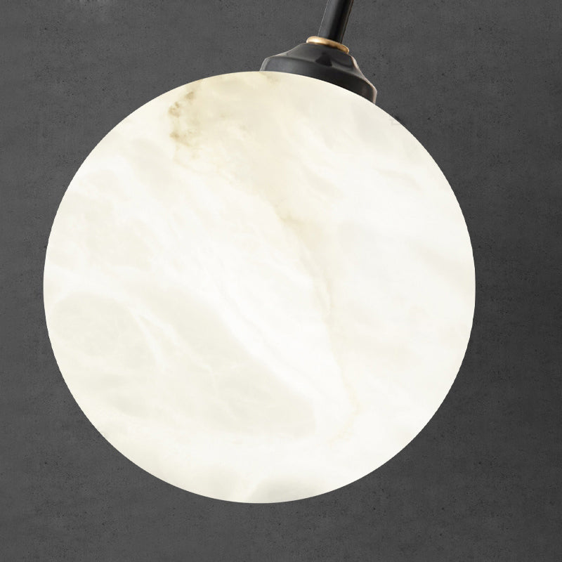 Nordic Postmodern Alabaster Arc Chandelier chandeliers for dining room,chandeliers for stairways,chandeliers for foyer,chandeliers for bedrooms,chandeliers for kitchen,chandeliers for living room Riviko