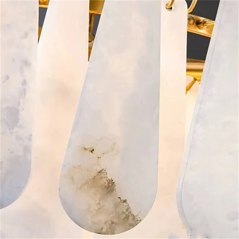 Deborah Alabaster Foyer Chandelier Lighting, Luxury Modern Lighting chandelier Riviko
