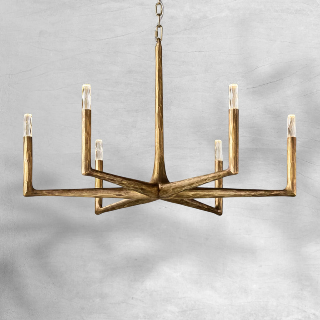 Thalen Forged Round Chandelier