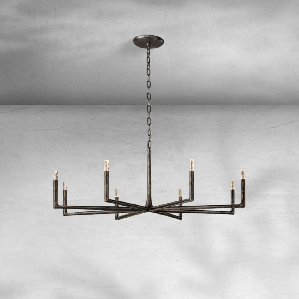 Thalen Forged Round Chandelier