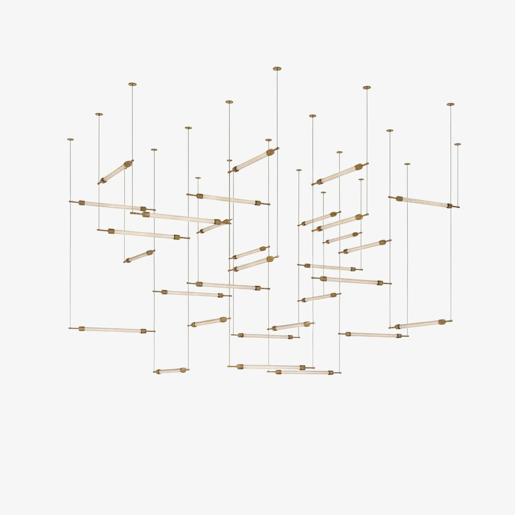 Crystal Grid Customize Chandelier
