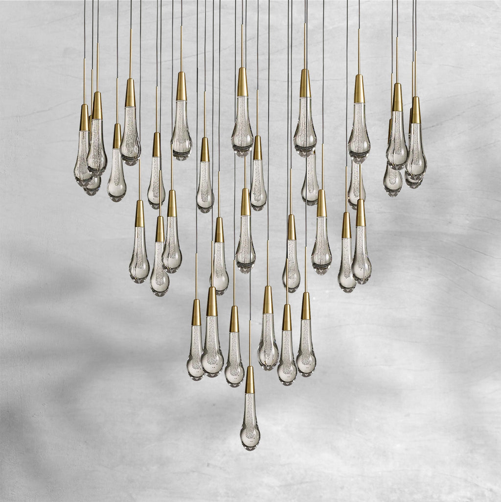 Soltaire Round Chandelier 17"24"36"48''58"