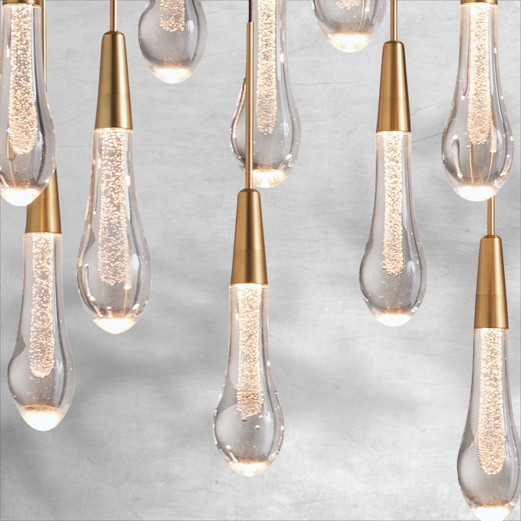 Soltaire Linear Chandelier 37"50"70"