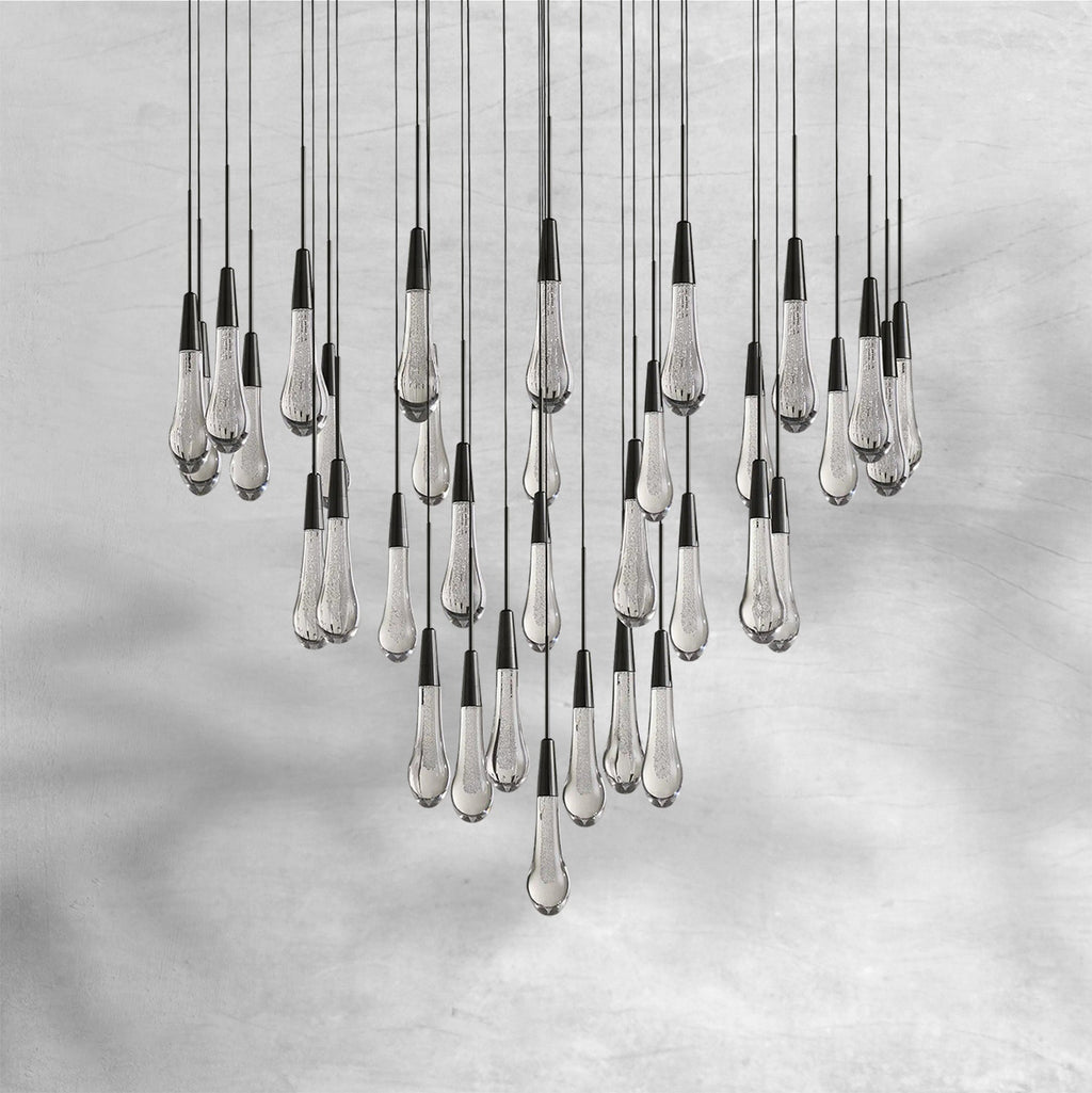 Soltaire Round Chandelier 17"24"36"48''58"