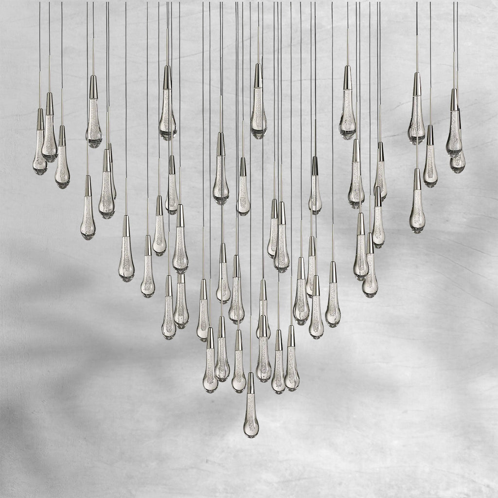 Soltaire Round Chandelier 17"24"36"48''58"