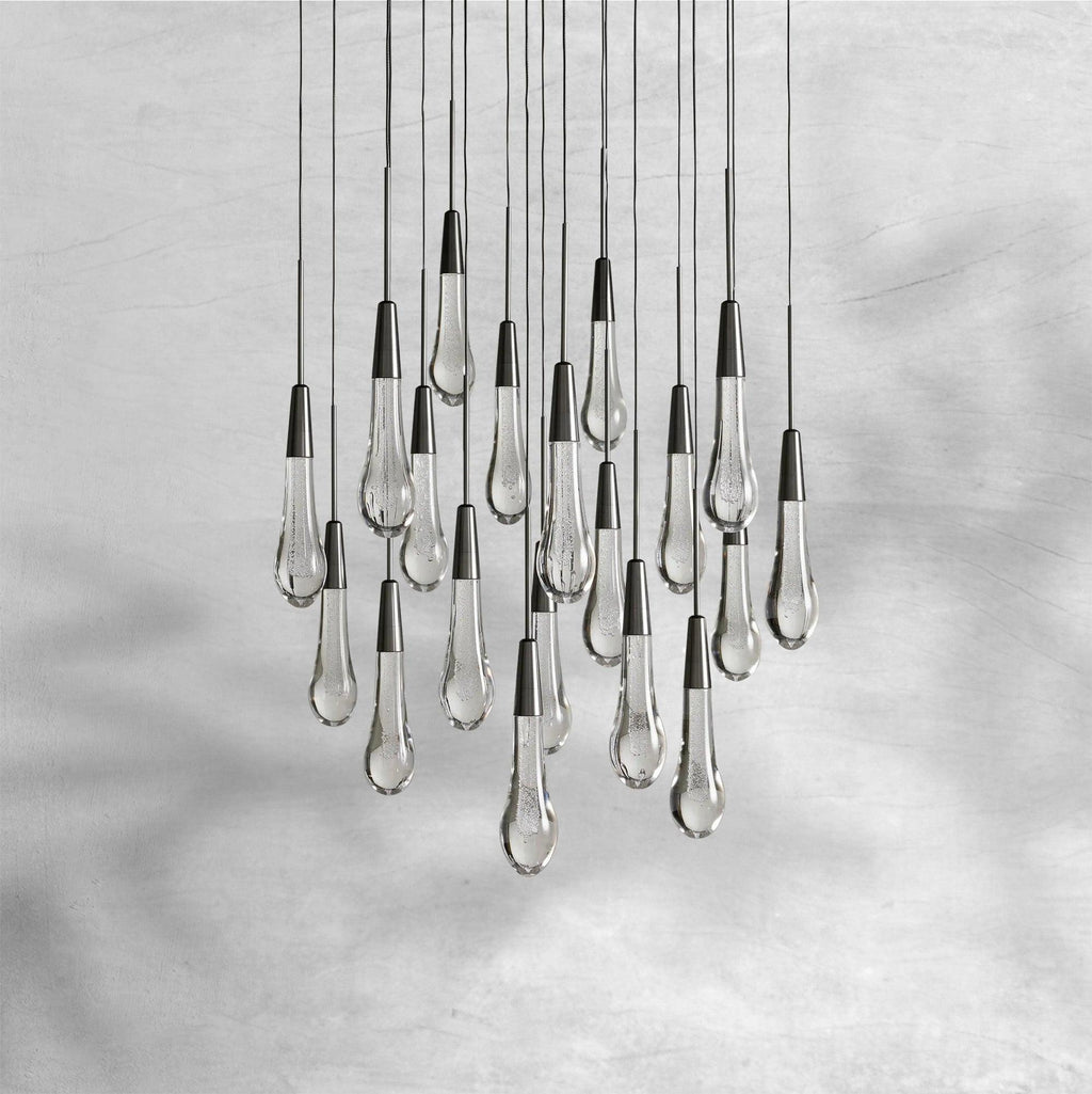 Soltaire Round Chandelier 17" 24" 36“ 48''58“