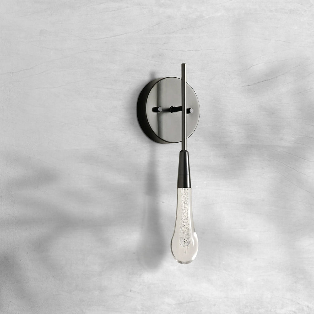 Riviko Radiant Solstice Crystal Wall Sconce - Background Shot