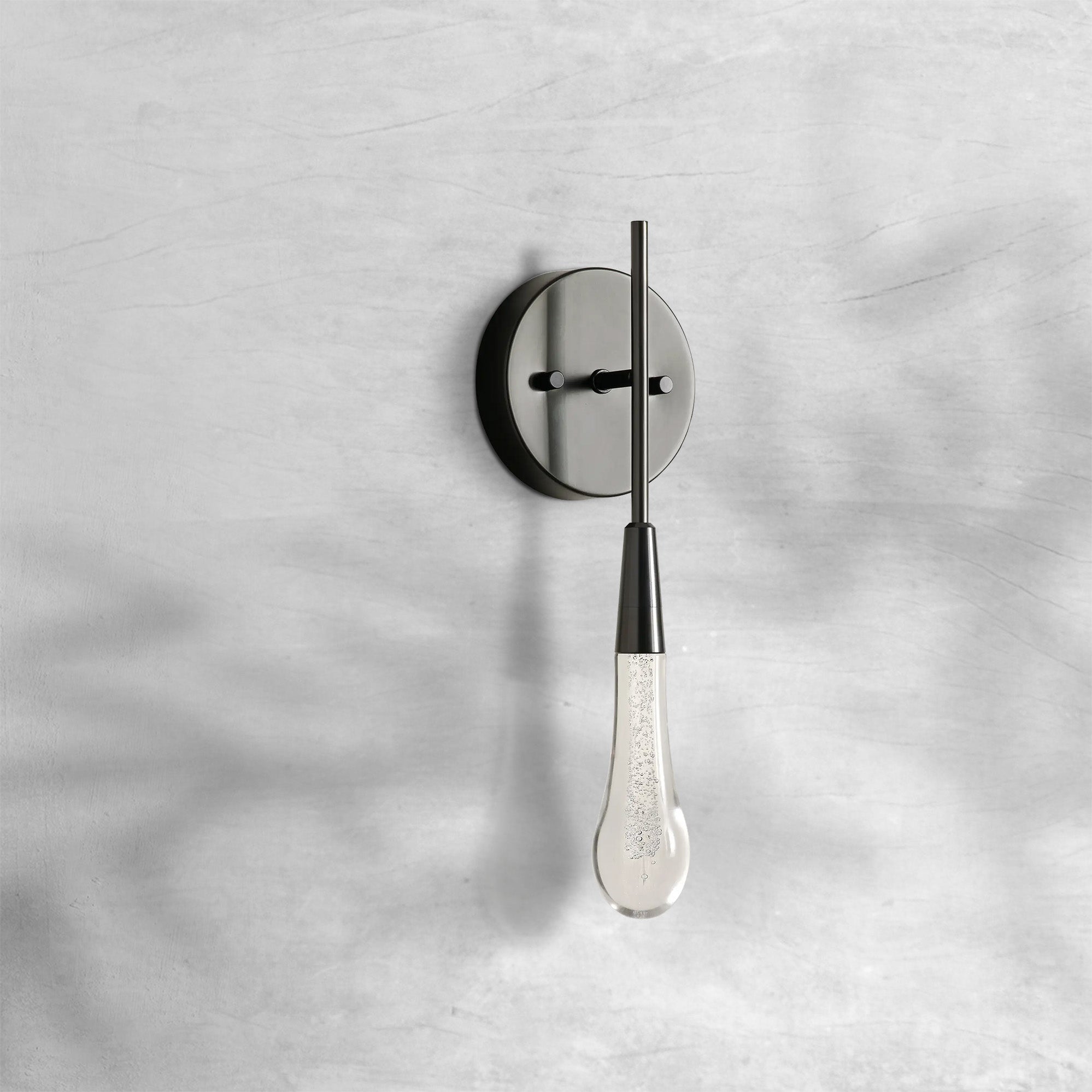 Riviko Radiant Solstice Crystal Wall Sconce - Background Shot