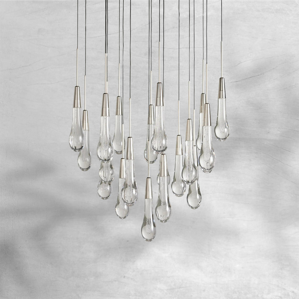 Soltaire Round Chandelier 17"24"36"48''58"